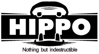 HIPPO NOTHING BUT INDESTRUCTIBLE logo