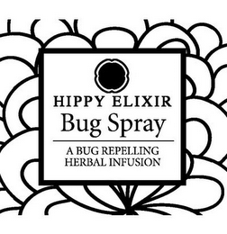 HIPPY ELIXIR BUG SPRAY A BUG REPELLING HERBAL INFUSION logo