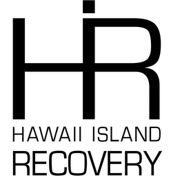 HIR HAWAII ISLAND RECOVERY logo