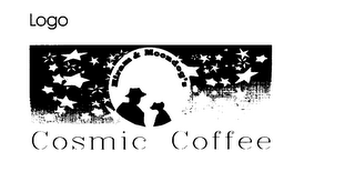 HIRAM & MOONDOG'S COSMIC COFFEE logo