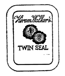 HIRAM WALKER'S TWIN SEAL logo