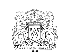 HIRAM WALKERW EST'D 1858 logo