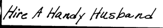 HIRE A HANDY HUSBAND logo