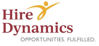 HIRE DYNAMICS OPPORTUNITIES. FULFILLED. logo