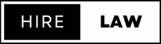 HIRE LAW logo