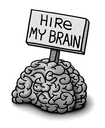 HIRE MY BRAIN logo