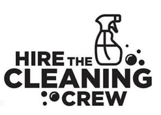 HIRE THE CLEANING CREW logo