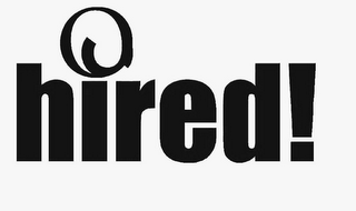 HIRED! logo