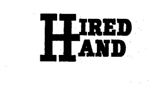 HIRED HAND logo