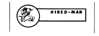 HIRED-MAN logo