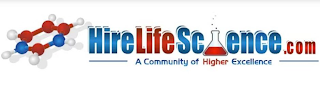 HIRELIFESCIENCE.COM A COMMUNITY OF HIGHER EXCELLENCE logo