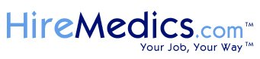 HIREMEDICS.COM YOUR JOB, YOUR WAY logo