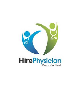HIREPHYSICIAN DOC YOU'RE HIRED logo