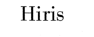 HIRIS logo