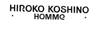 HIROKO KOSHINO HOMME logo