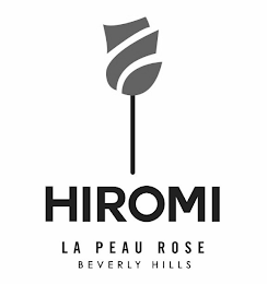 HIROMI LA PEAU ROSE BEVERLY HILLS logo
