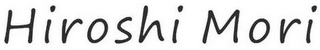 HIROSHI MORI logo