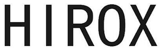 HIROX logo