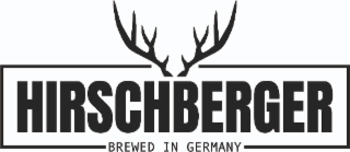 HIRSCHBERGER BREWED IN GERMANY logo