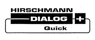 HIRSCHMANN DIALOG + QUICK logo