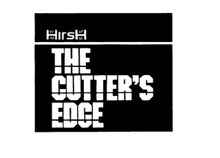 HIRSH THE CUTTER'S EDGE logo