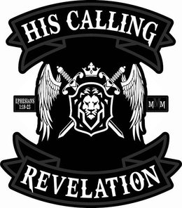 HIS CALLING REVELATION EPHESIANS 1:18-23 MMM logo
