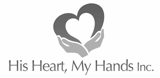 HIS HEART, MY HANDS INC. logo