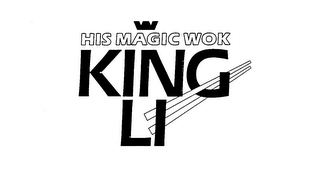 HIS MAGIC WOK KING LI logo