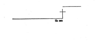 HIS OWN logo