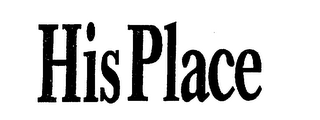 HIS PLACE logo