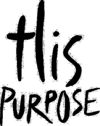 HIS PURPOSE logo