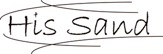 HIS SAND logo