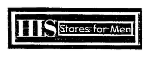 HIS STORES FOR MEN logo