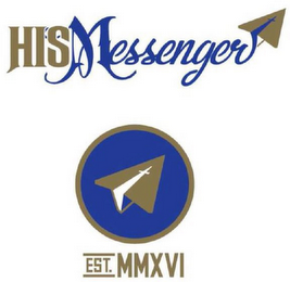 HISMESSENGER EST. MMXVI logo