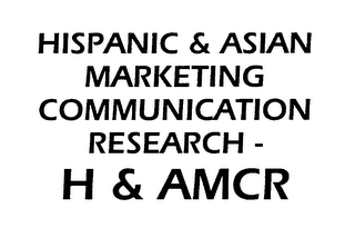HISPANIC & ASIAN MARKETING COMMUNICATION RESEARCH - H & AMCR logo