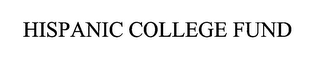 HISPANIC COLLEGE FUND logo