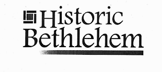 HISTORIC BETHLEHEM logo