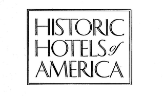 HISTORIC HOTELS OF AMERICA logo