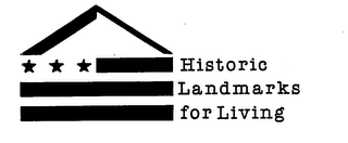 HISTORIC LANDMARKS FOR LIVING logo