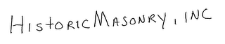 HISTORIC MASONRY, INC logo