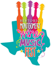 HISTORIC MONTGOMERY WINE MUSIC FEST logo
