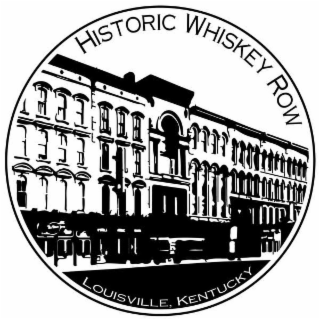 HISTORIC WHISKEY ROW LOUISVILLE, KENTUCKY logo
