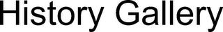 HISTORY GALLERY logo