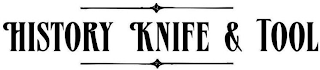 HISTORY KNIFE & TOOL logo