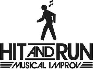 HIT AND RUN MUSICAL IMPROV logo