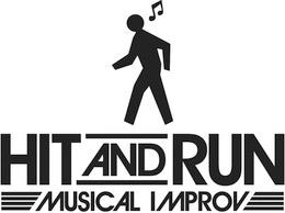 HIT AND RUN MUSICAL IMPROV logo