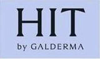 HIT BY GALDERMA logo