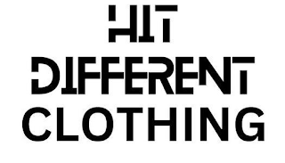 HIT DIFFERENT CLOTHING logo