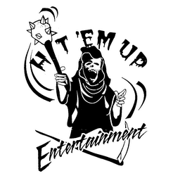 HIT 'EM UP ENTERTAINMENT logo
