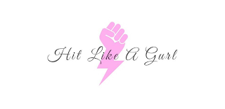 HIT LIKE A GURL logo